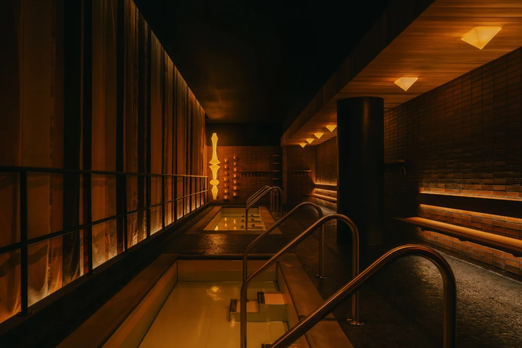 cold plunges inside an Othership location