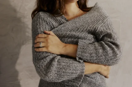 woman wears an Oura Ring