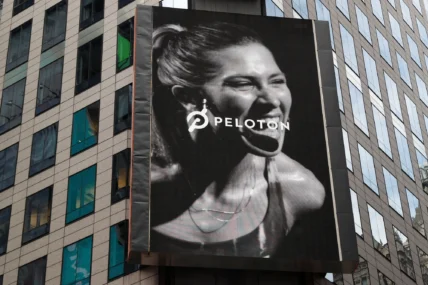 Peloton billboard