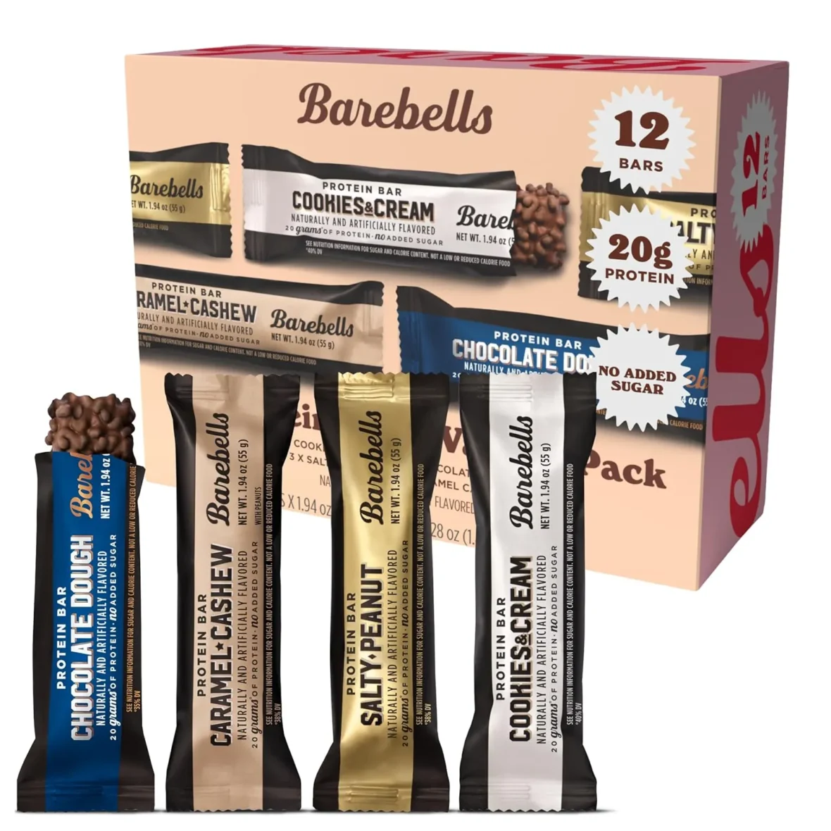 Barebells Protein Bars Variety Pack