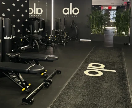 interior of the Alo Gym in New York City