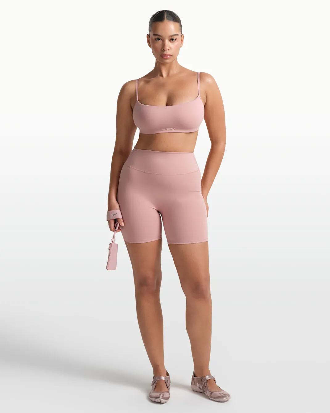 NikeSkims Matte High-Waisted 5" Biker Shorts