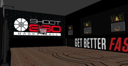 Shoot 360 basketball court