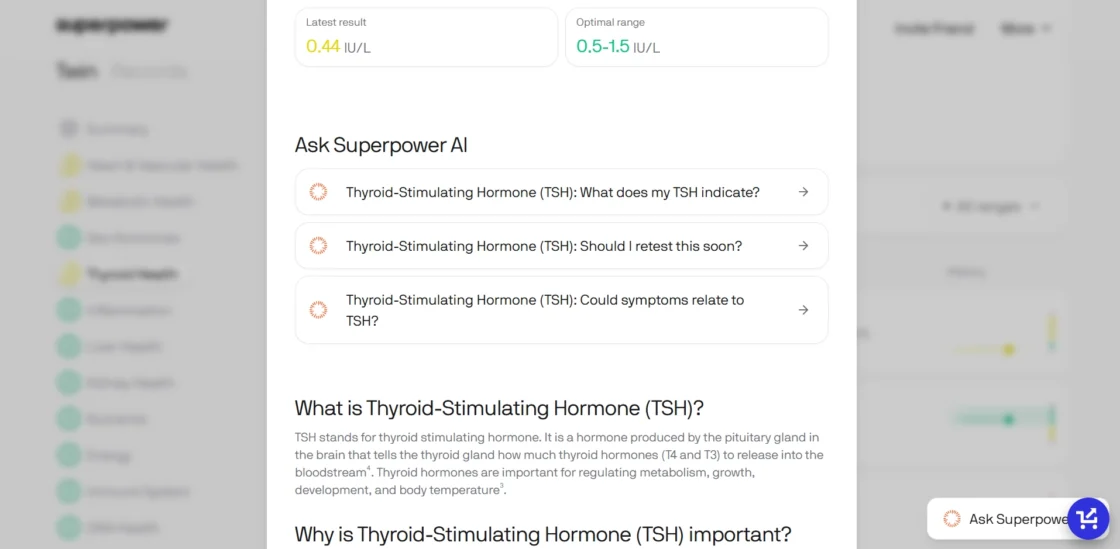 Superpower Blood Test Review