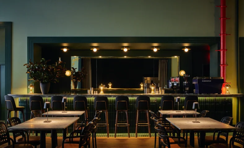 interior of The Maze